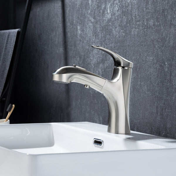 Single-Handle Pull-Out Bathroom Faucet RX5701