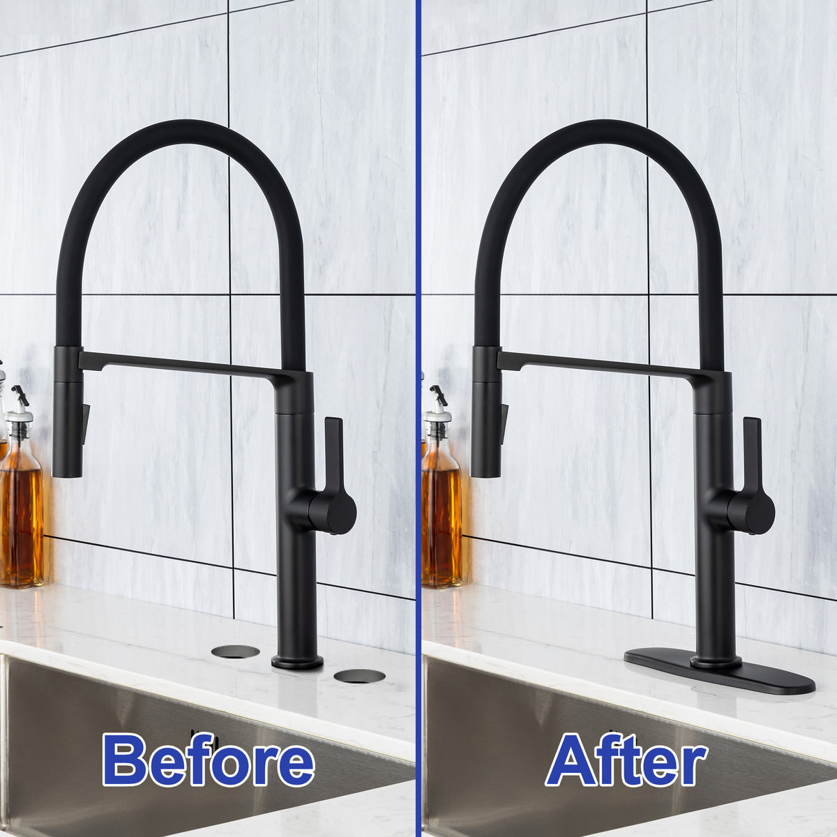 RAINLEX 10 in. Deck Plate for Kitchen Faucet