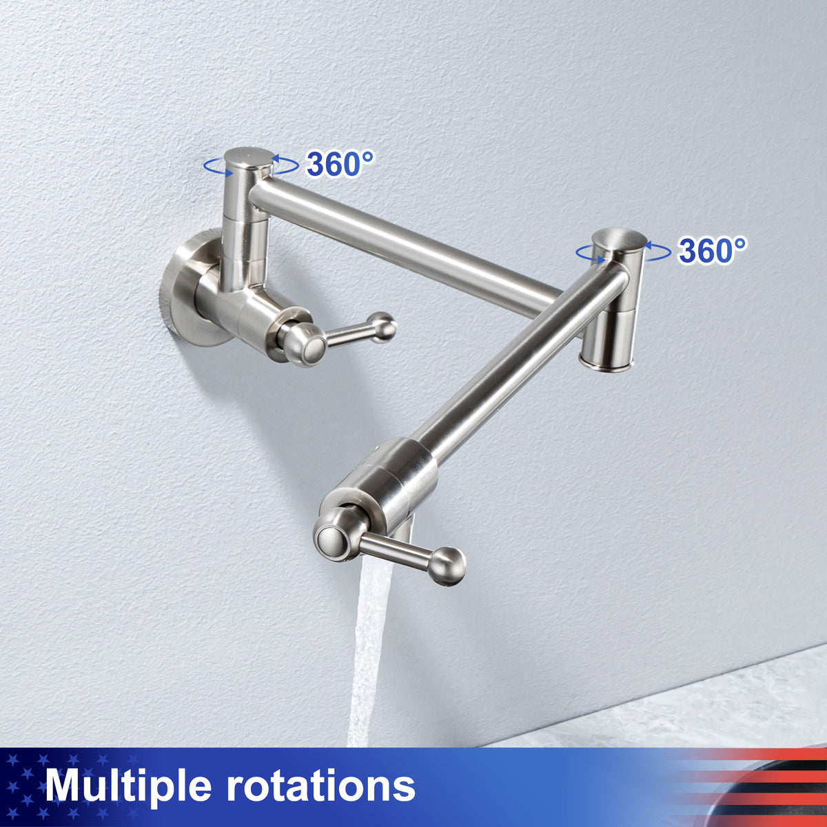 RAINLEX Single-Handle Kitchen Faucet (S6007)