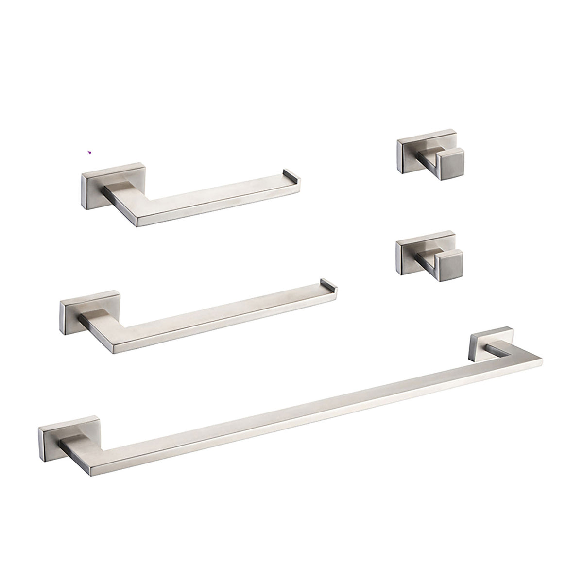 RAINLEX 5-Piece Bathroom Hardware Set (S3700)