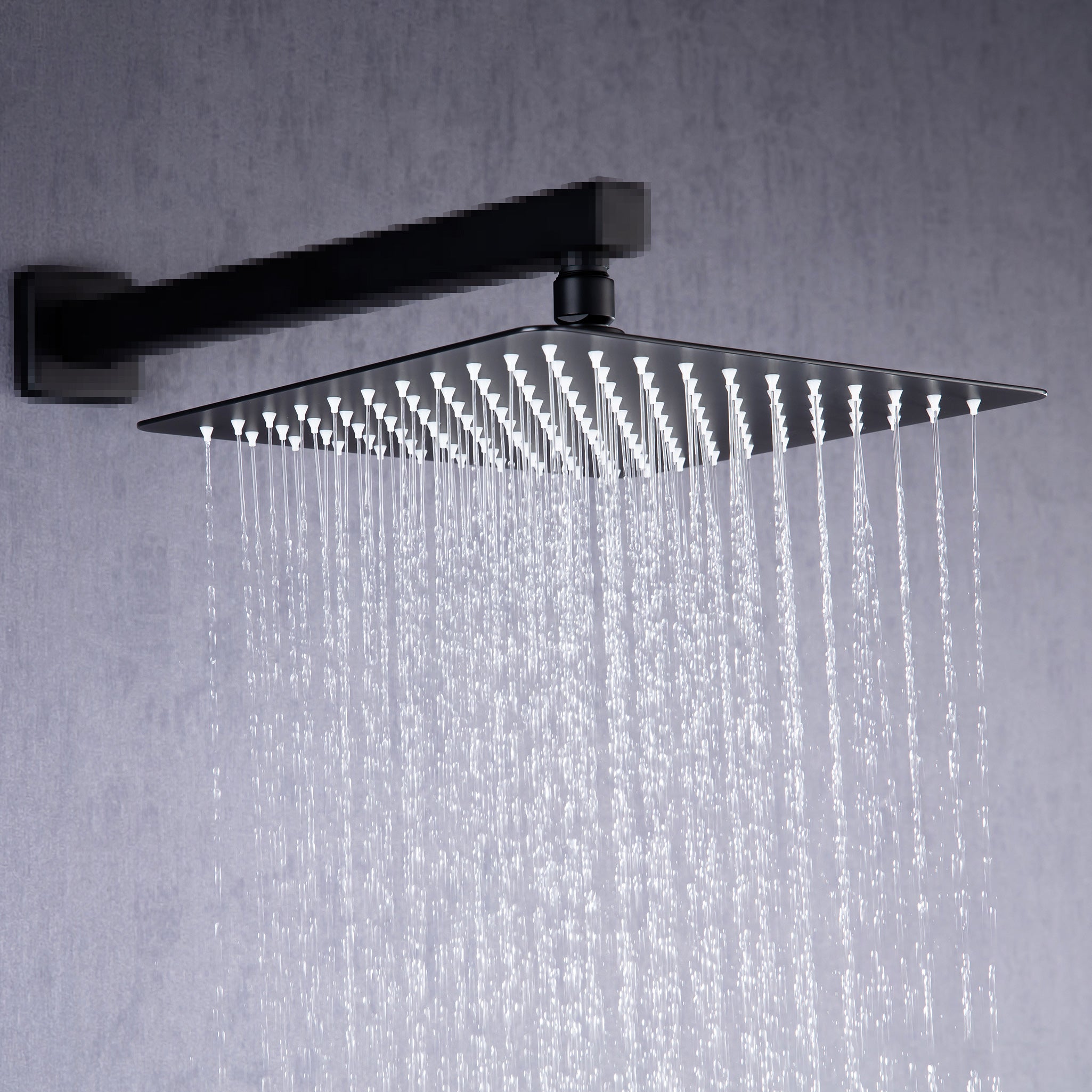 10" Square Rain Fixed Shower Head 1.8 GPM D1-10