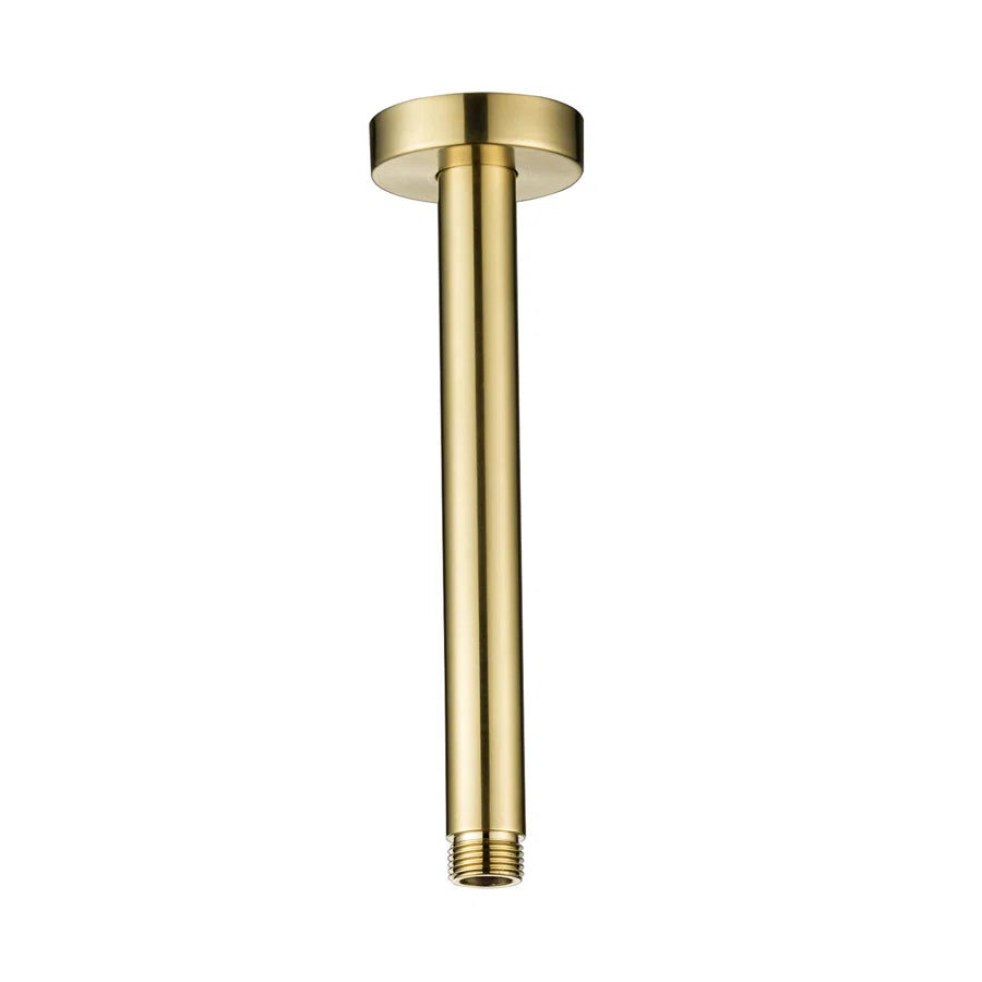 RAINLEX 8 in. Round Ceiling-Mount Shower Arm with Flange