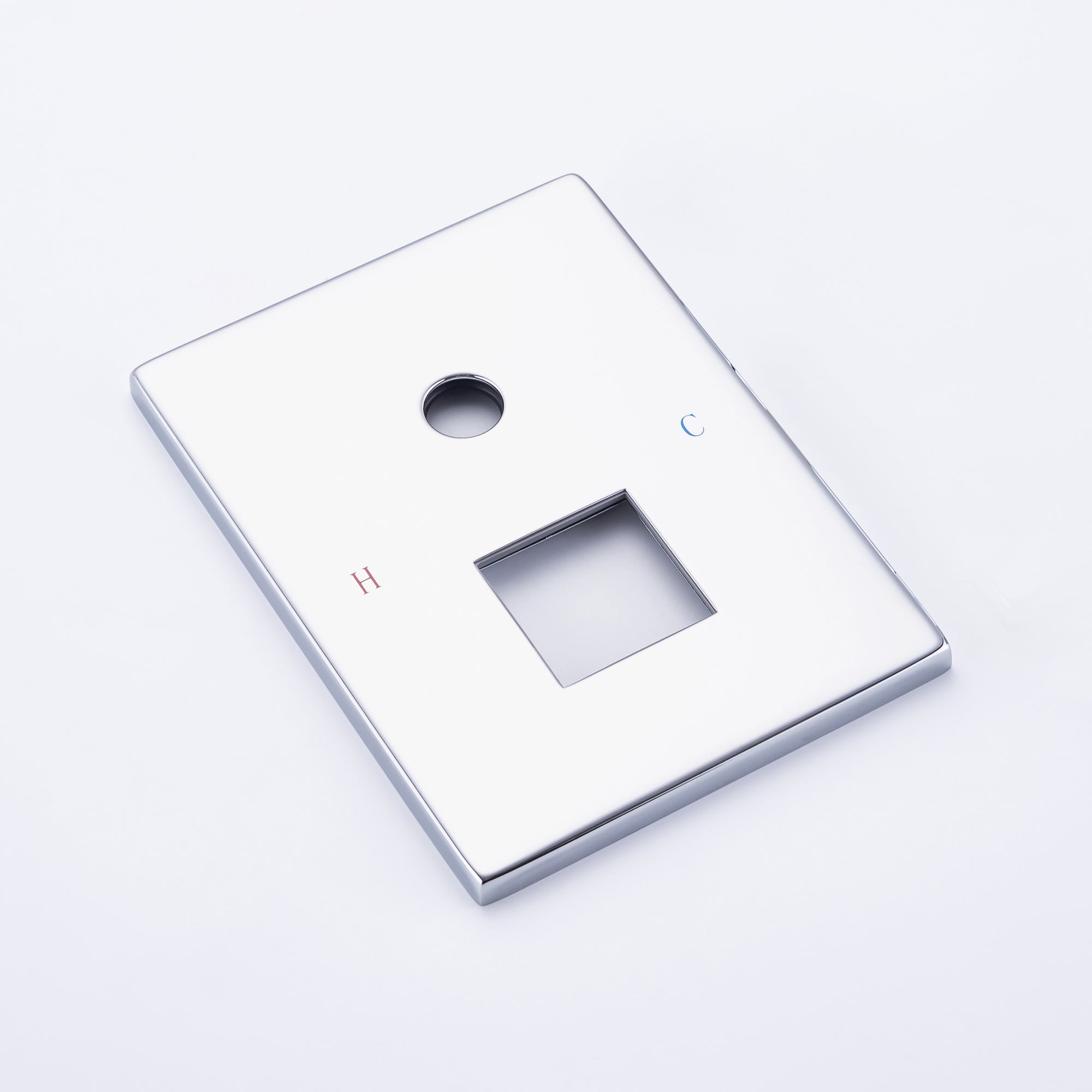 Multi-Function Rectangle Shower Valve Trim Plate