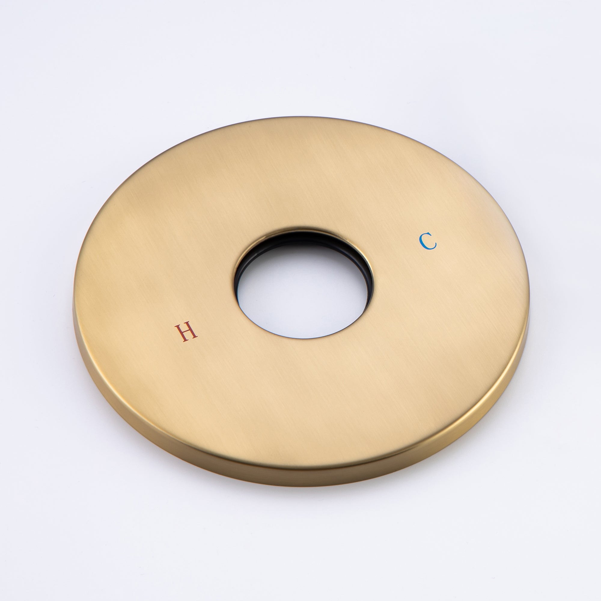 Single-Function Round Shower Valve Trim Plate (M3)