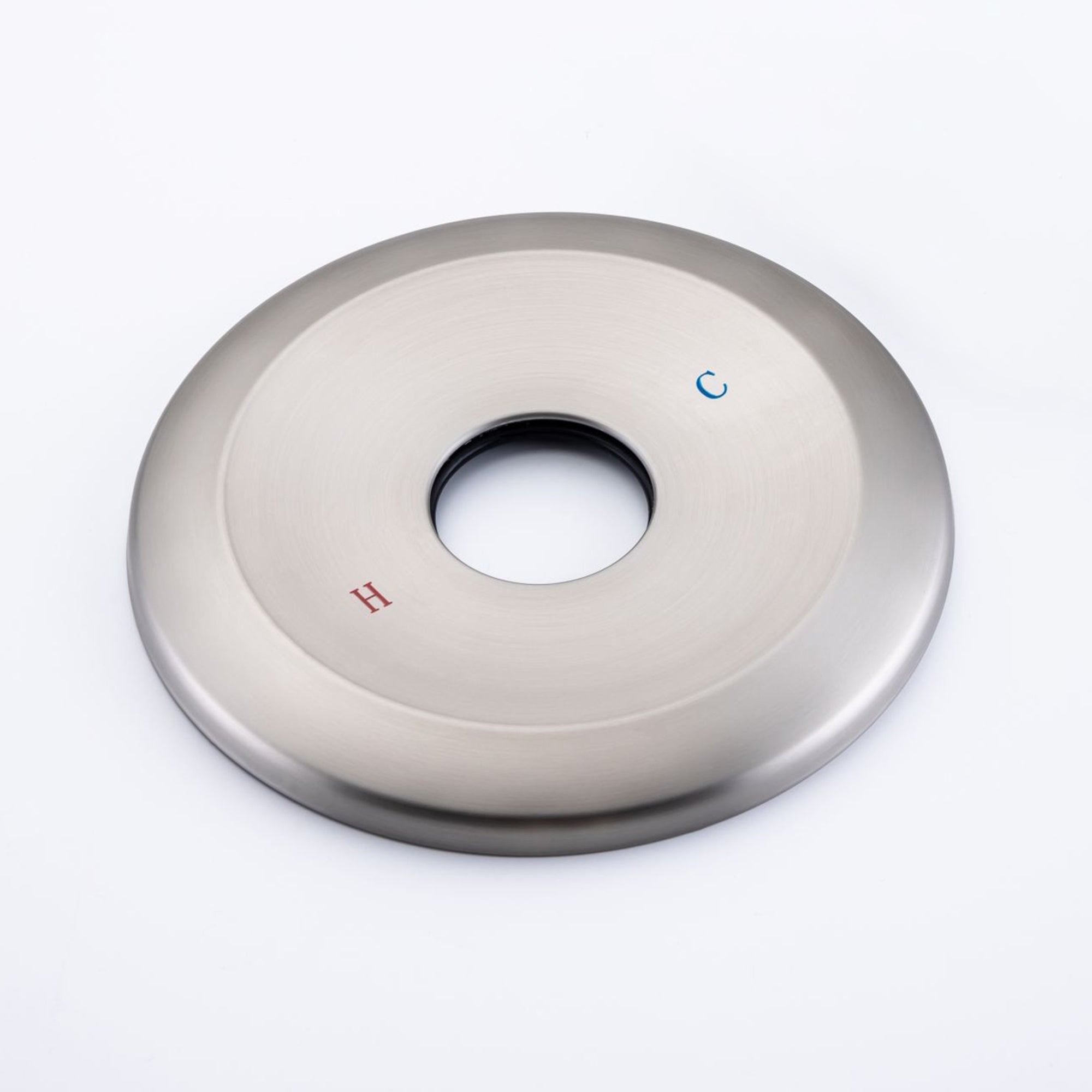 Single-Function Round Shower Valve Trim Plate