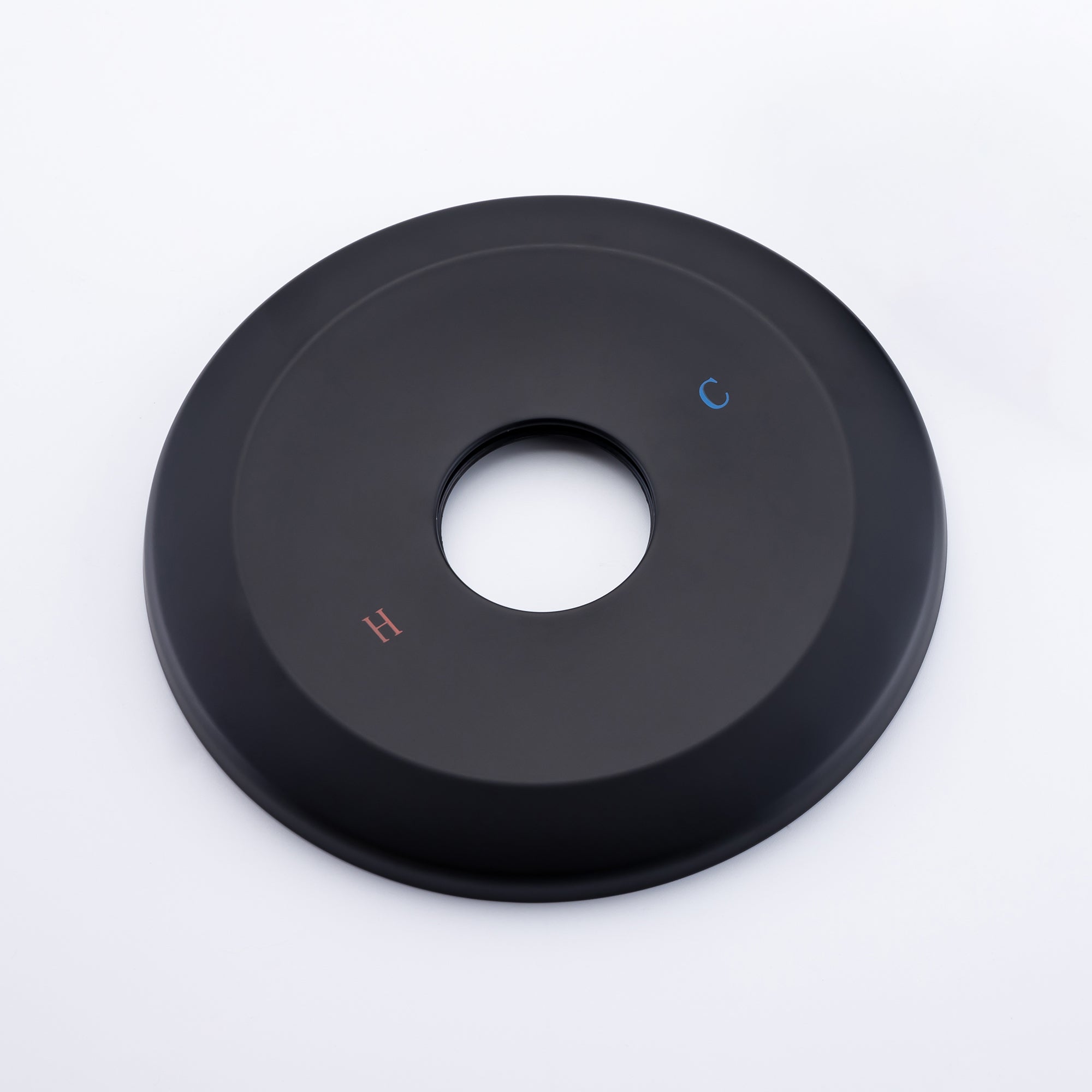 Single-Function Round Shower Valve Trim Plate