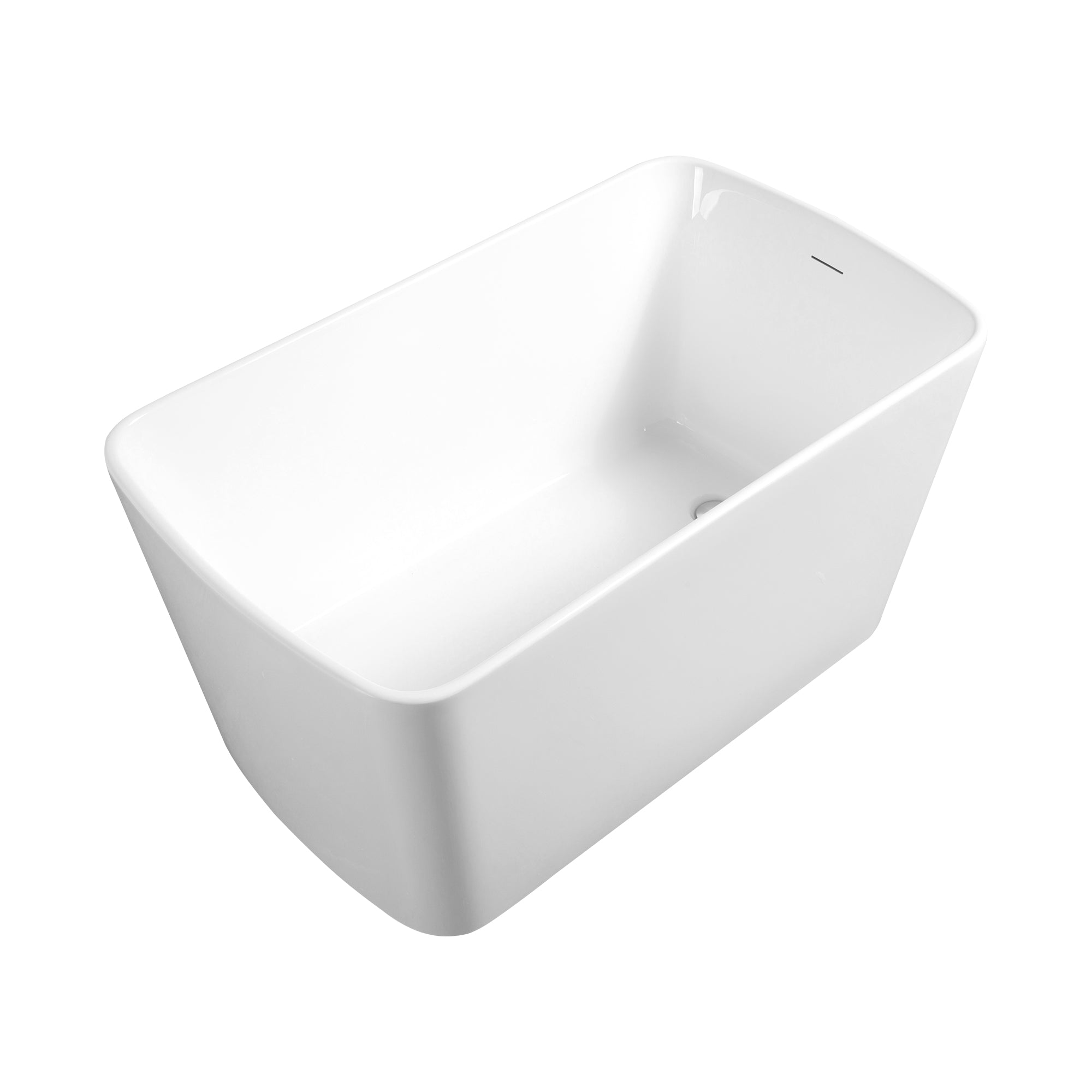 49" Square Acrylic Japanese Soaking Bathtub (A07)