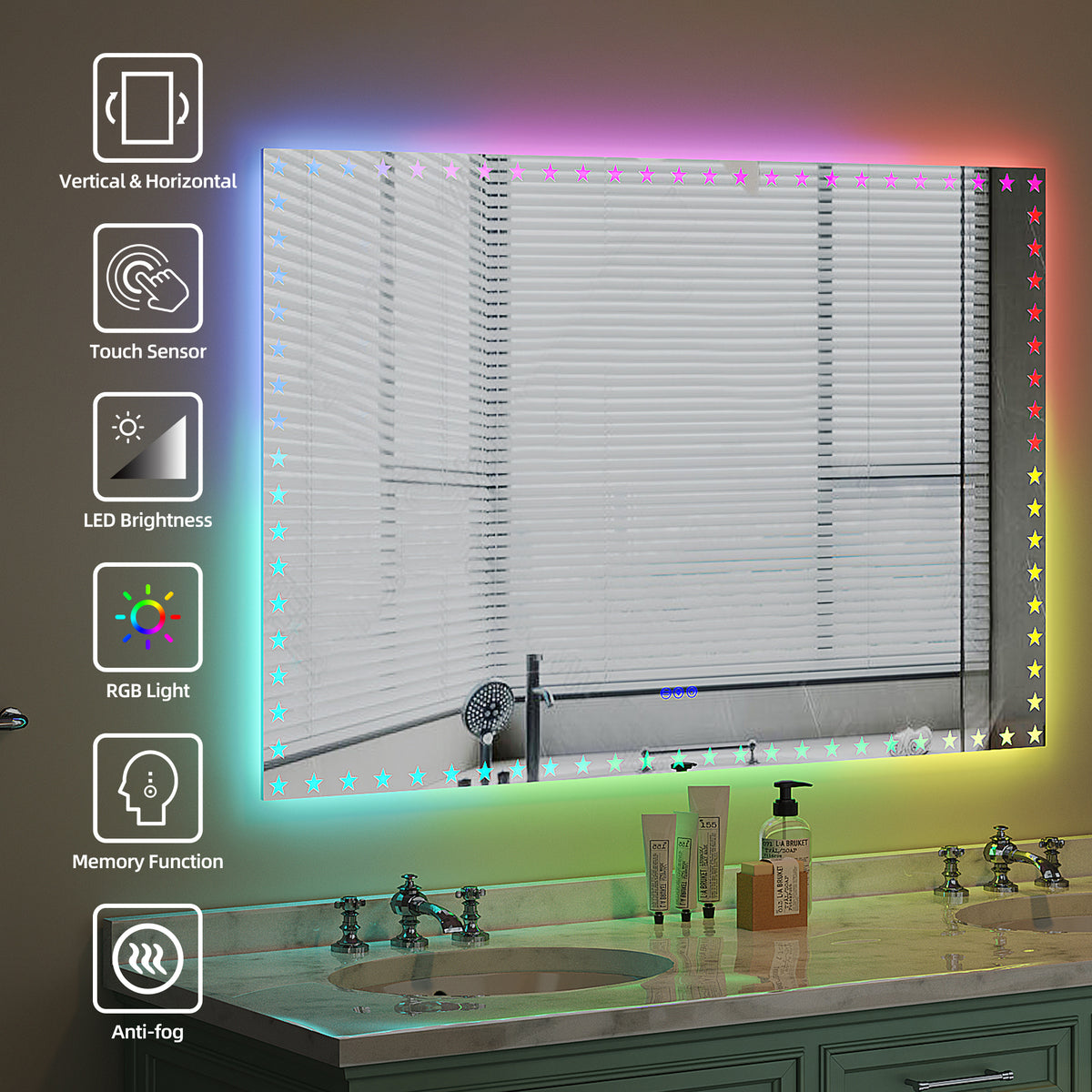 RAINLEX LED Bathroom Mirror (LM03)