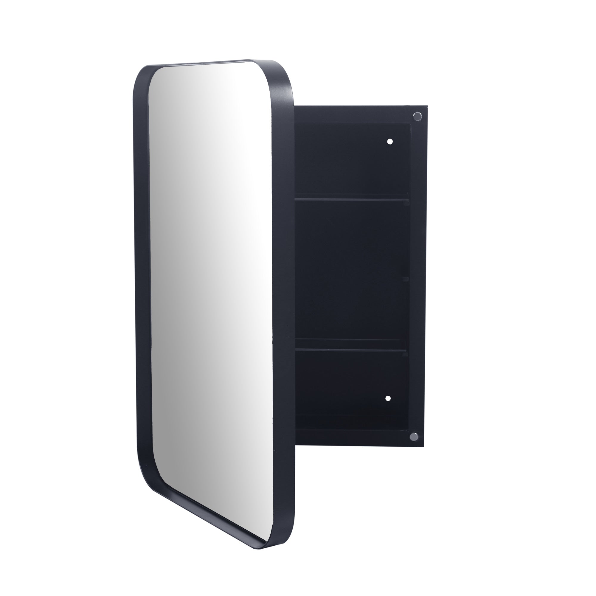 16" x 24" Recessed Framed Medicine Cabinet with Mirror