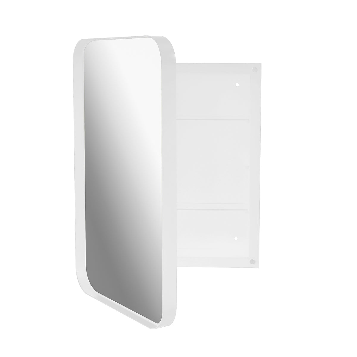 RAINLEX 16" x 24" Recessed Medicine Cabinet with Mirror