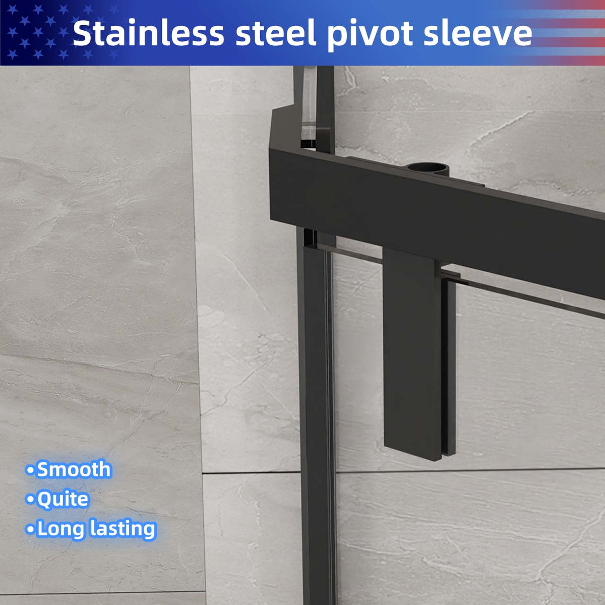 RAINLEX 36 in. x 36 in. x 72 in. Neo-Angle Frameless Shower Enclosure