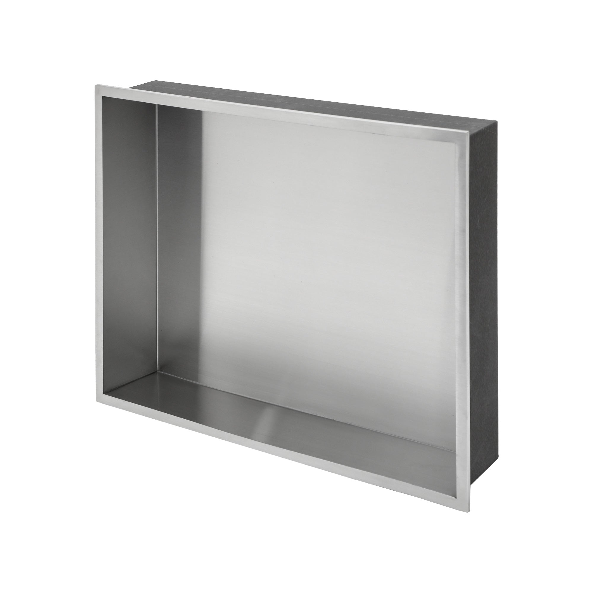 19" x 15" Stainless Steel Recessed Shower Niche