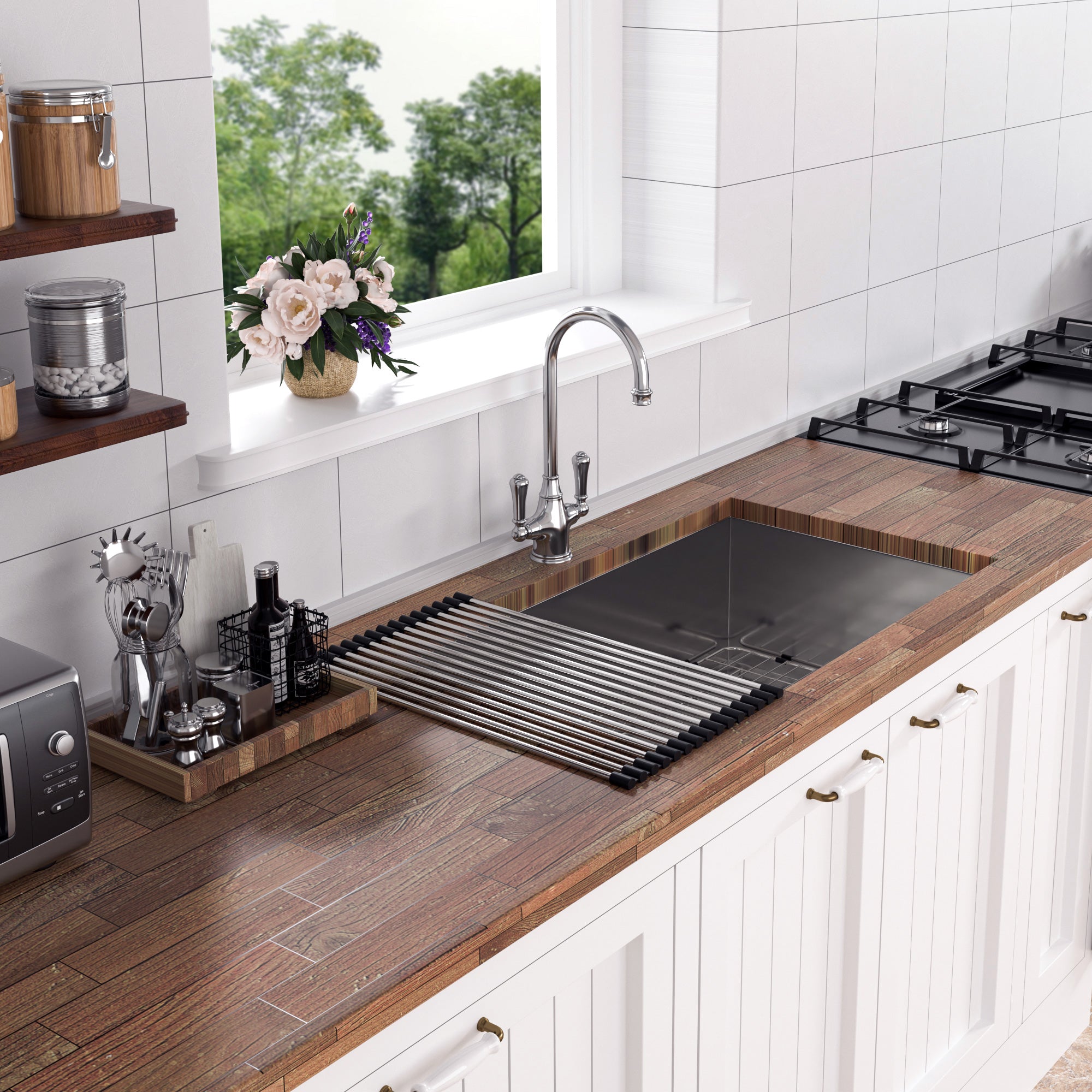 Undermount Single Bowl Kitchen Sink, Stainless Steel (SS23)