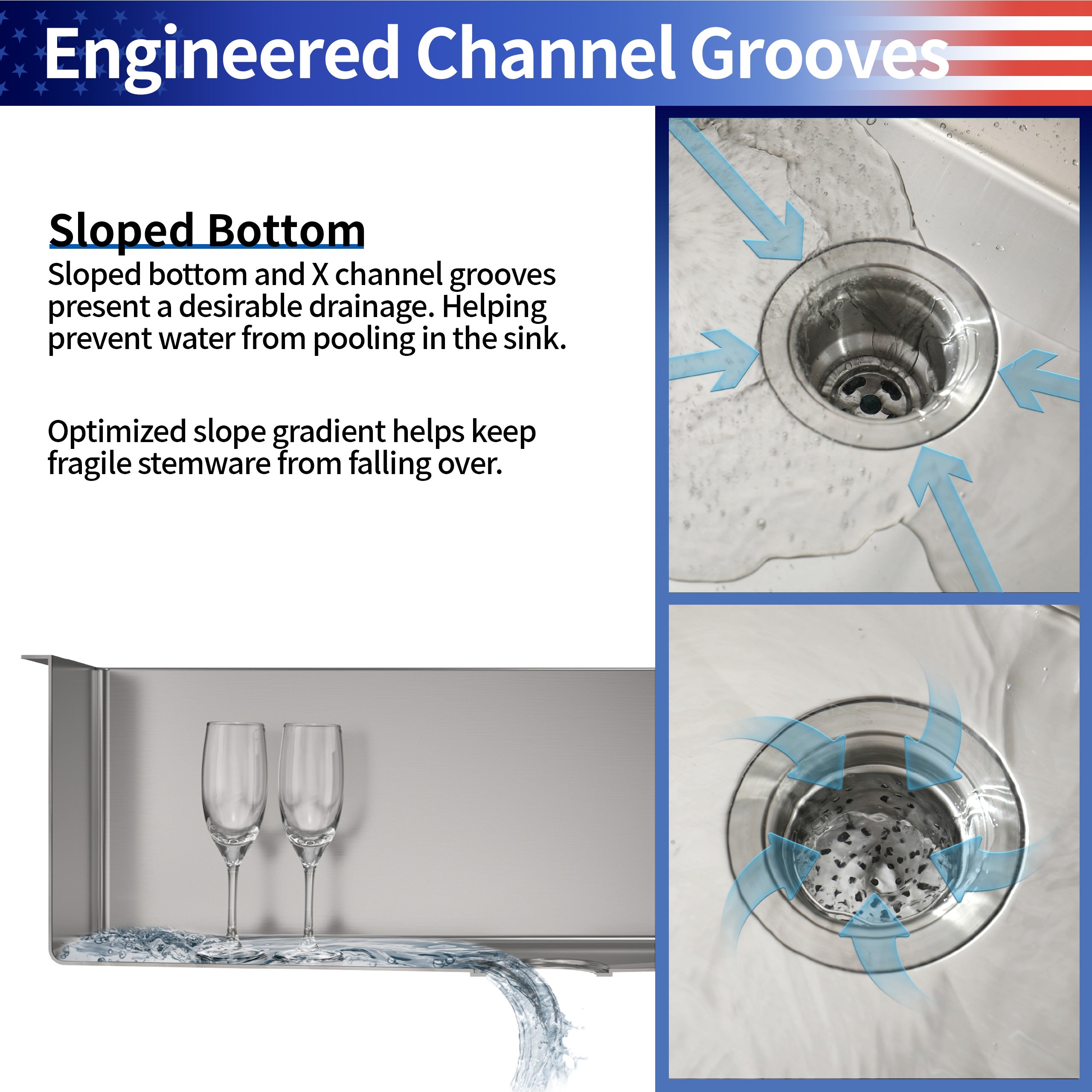 30″ x 22″ Overmount Stainless Steel Kitchen Sink, Single Bowl Workstation Sink in Brushed Finish with Cutting Board & Colander