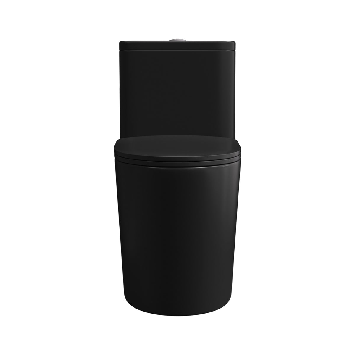 Toilette monobloc en noir mat RX-T09MB