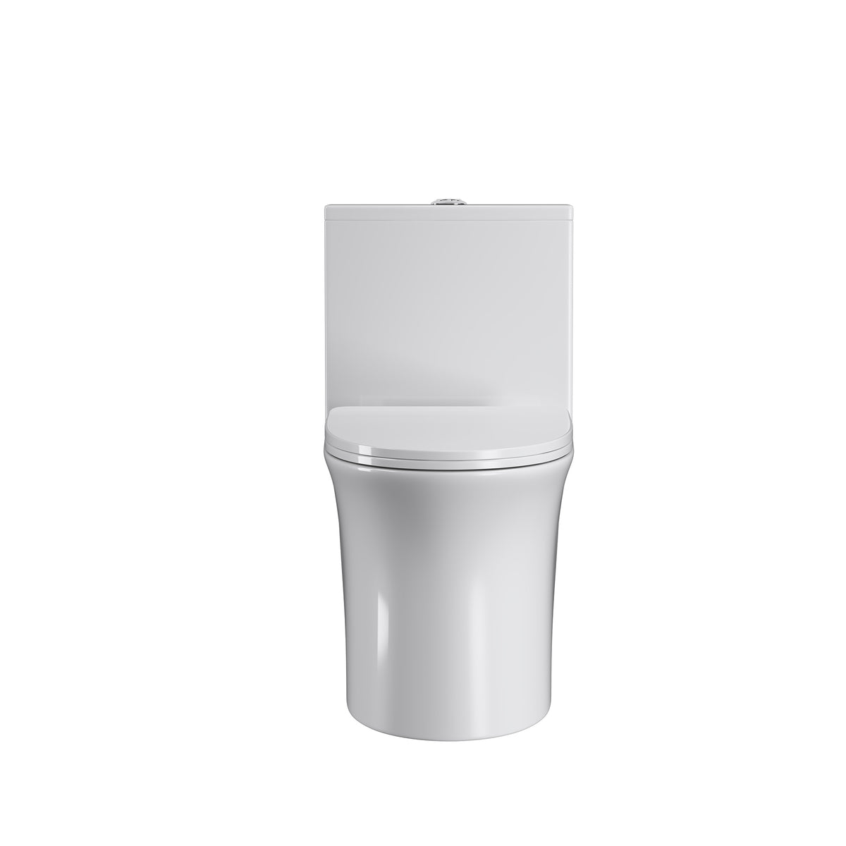 Toilette monobloc en blanc RX-T10W