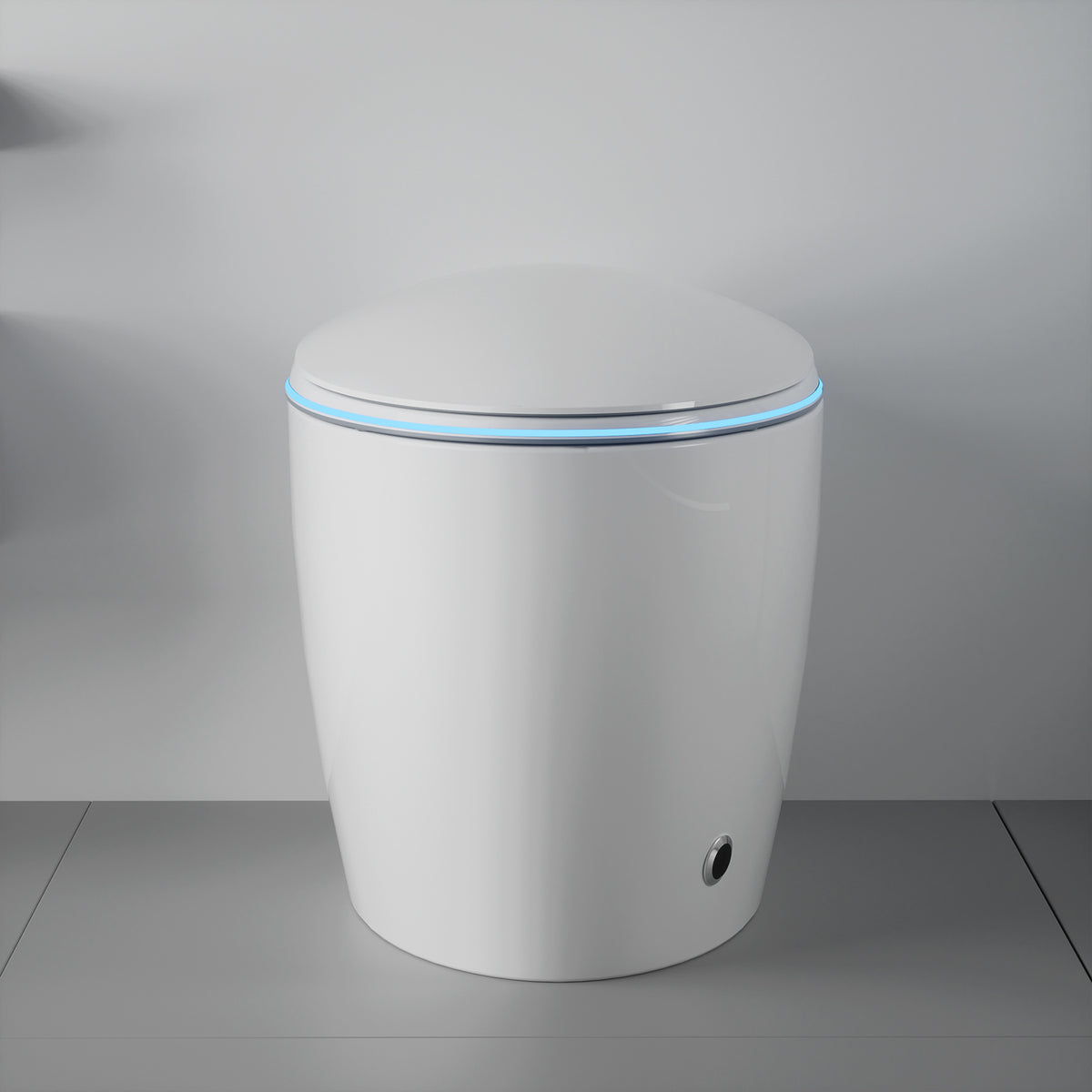 Rainlex Tankless Smart Bidet Toilet with Auto Open Lid, Heated Seat, Warm Water Wash, Dryer, Foot Sensor & Remote Control(T50)