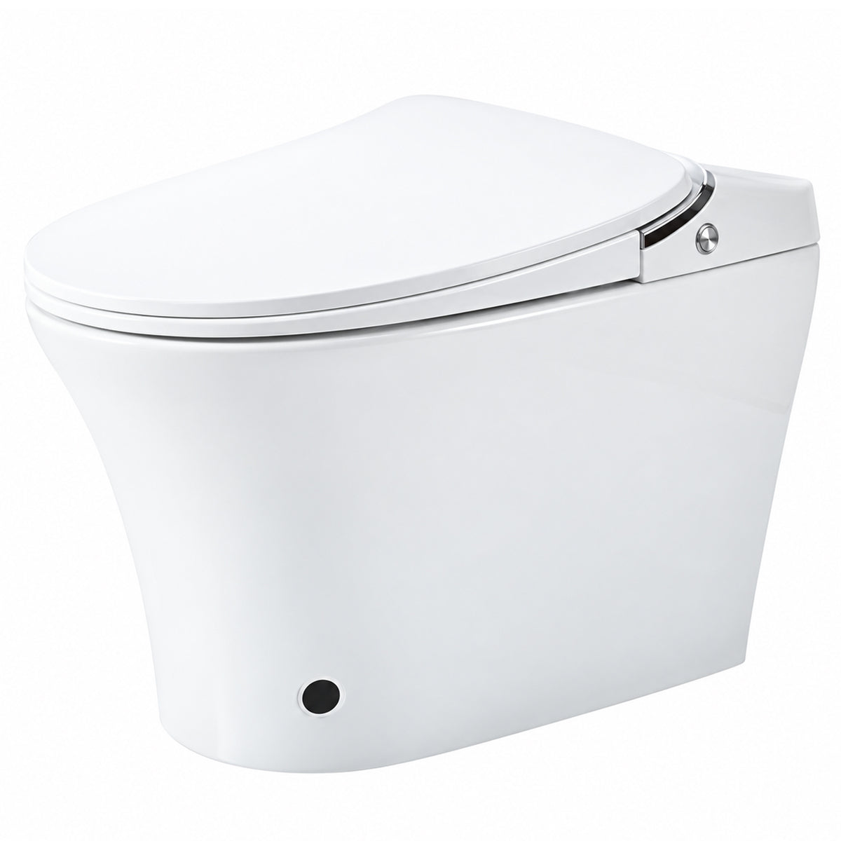 Rainlex Smart Bidet Toilet with Heated Seat, Warm Water Wash, Warm Air Dryer, Auto Flush, Remote Control & Night Light (T73)
