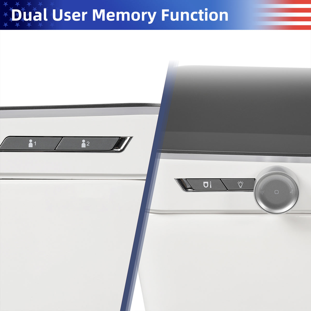 Rainlex Tankless Smart Bidet Toilet with Auto Open Lid, Heated Seat, Warm Water Wash, Dryer, Foot Sensor & Remote Control(T74)