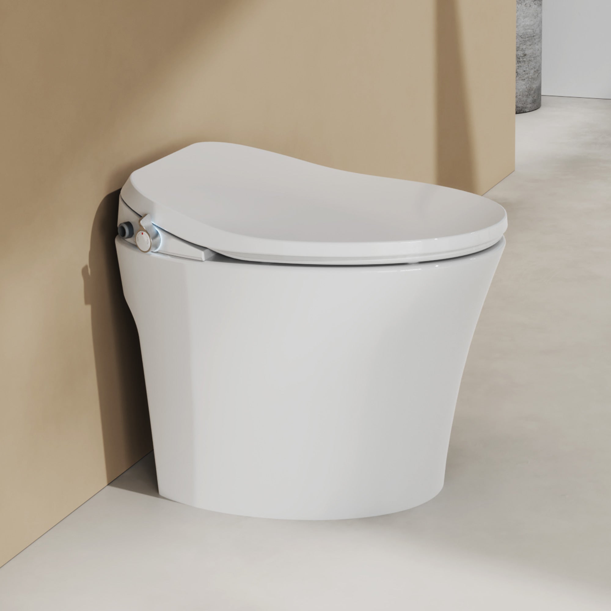 Smart Bidet Toilet Seat, White (TS02)