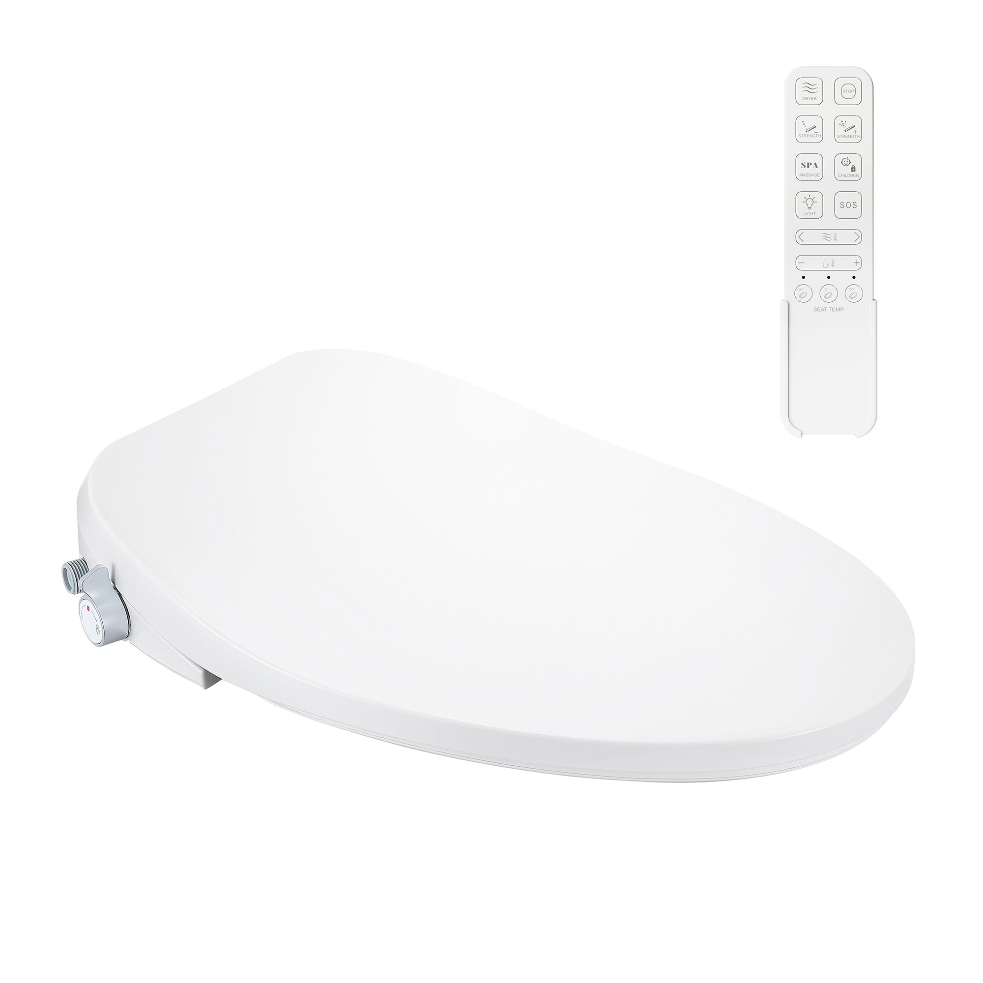 Smart Bidet Toilet Seat, White (TS03)