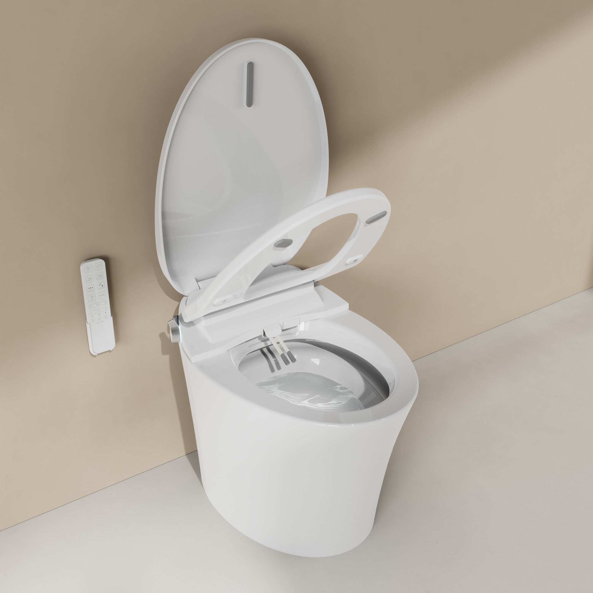 Siège de toilette avec bidet intégré RX-TS03W