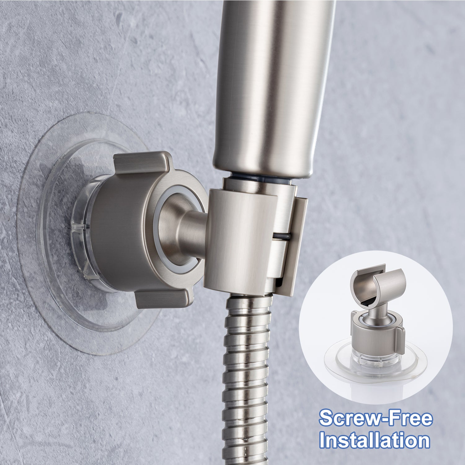 Shower System with Rain Shower Head and Handheld Shower (S2003)