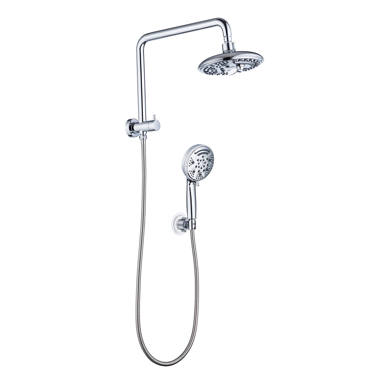 Shower System with Rain Shower Head and Handheld Shower (S2003)