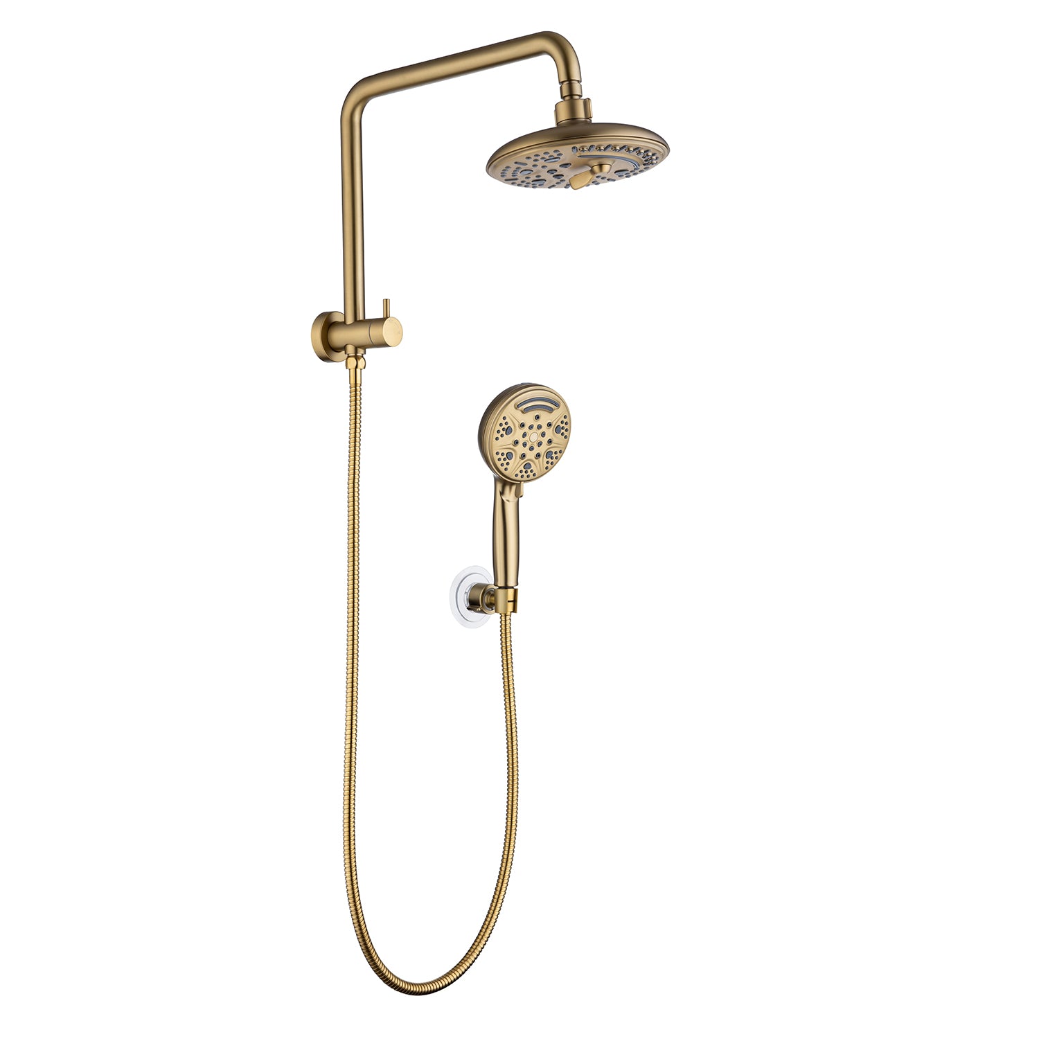 Shower System with Rain Shower Head and Handheld Shower (S2003)
