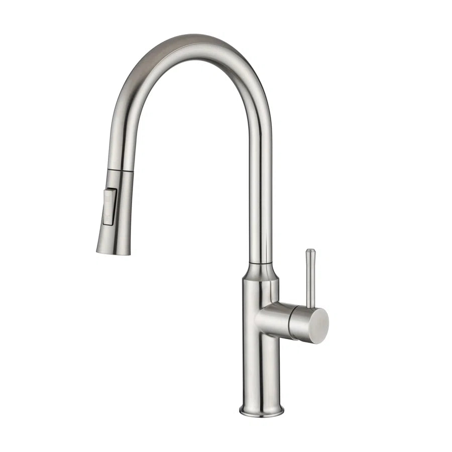 Single-Handle Pull-Down Kitchen Faucet (S6016)