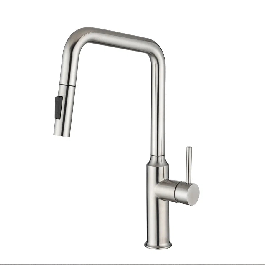 Single-Handle Pull-Down Kitchen Faucet (S6017)