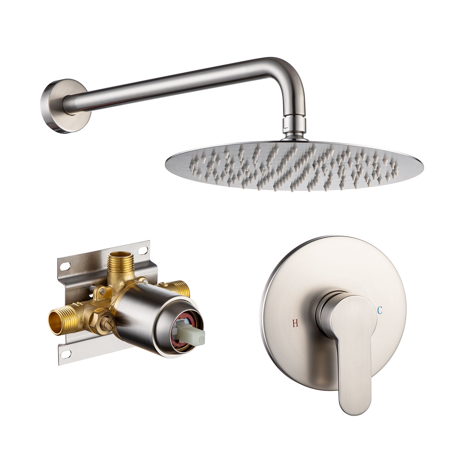 Modern round shower faucet
