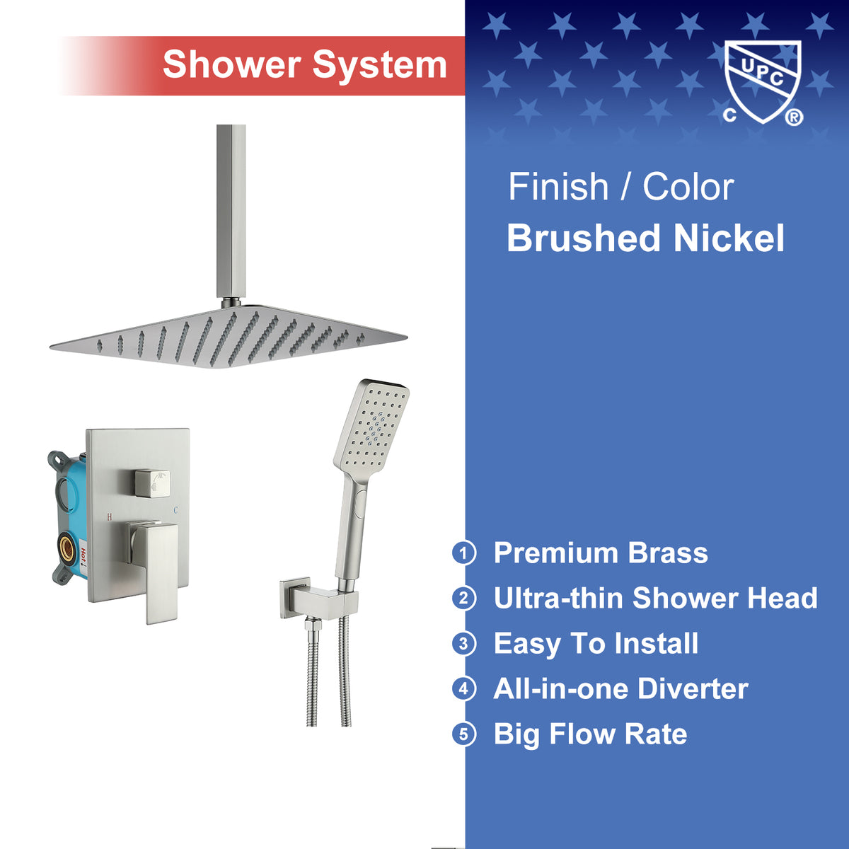 Shower Faucet system