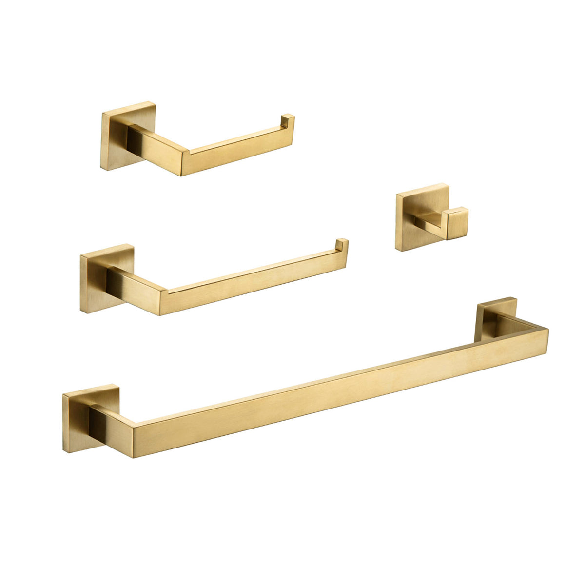 RAINLEX 4-Piece Bathroom Hardware Set (S3300)
