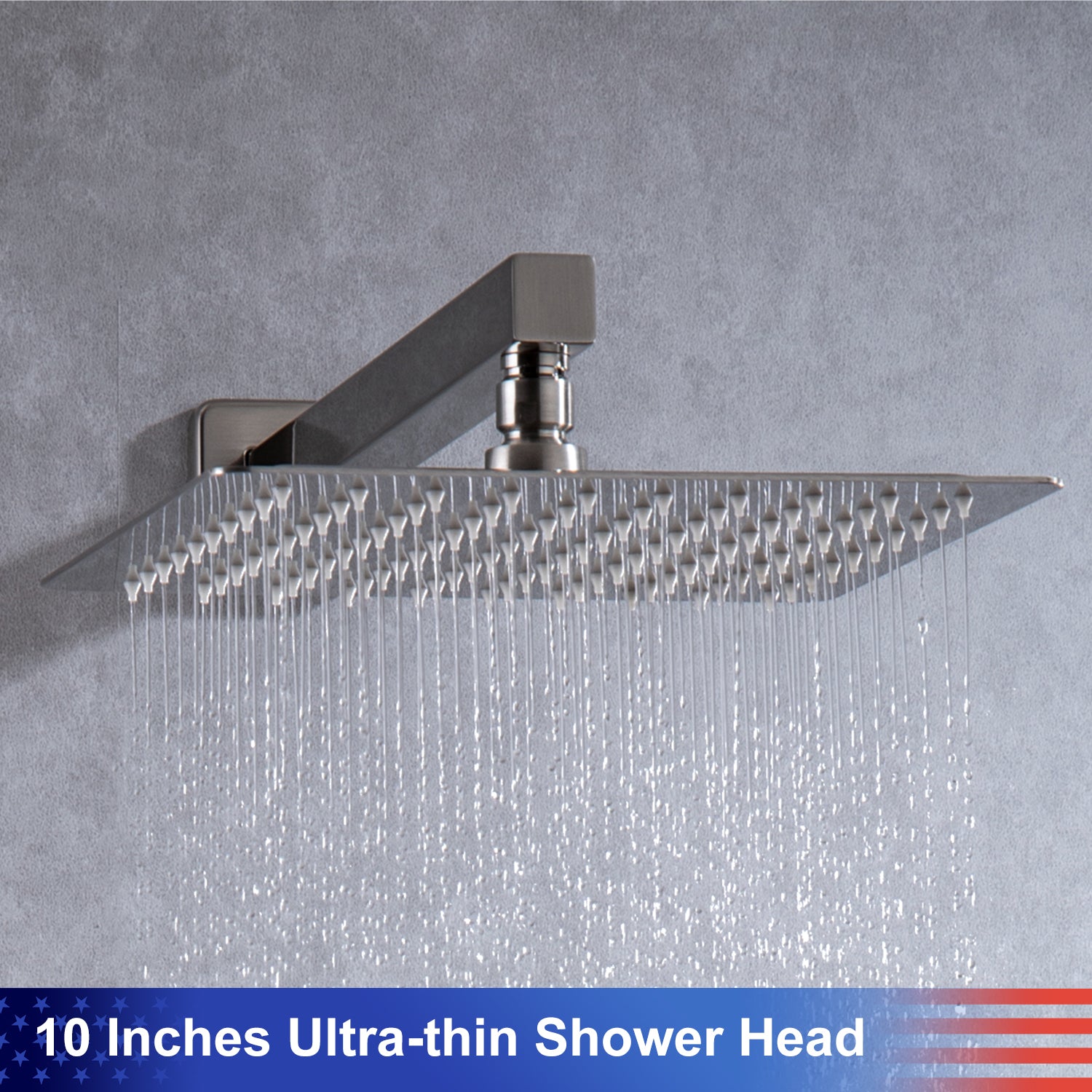 10 Inches Ultra-thin Shower Head