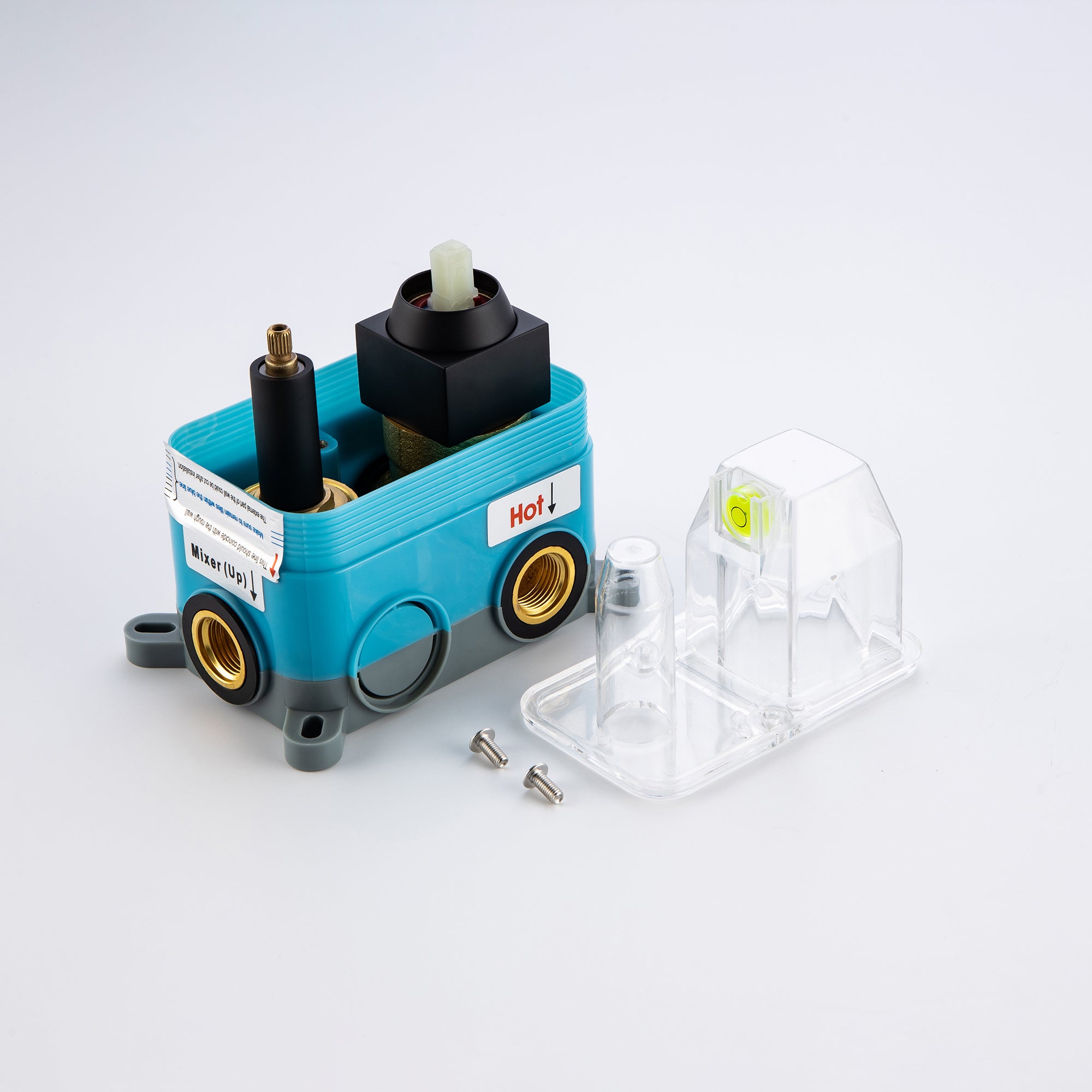 3-Function Rough-In Valve, Matte Black