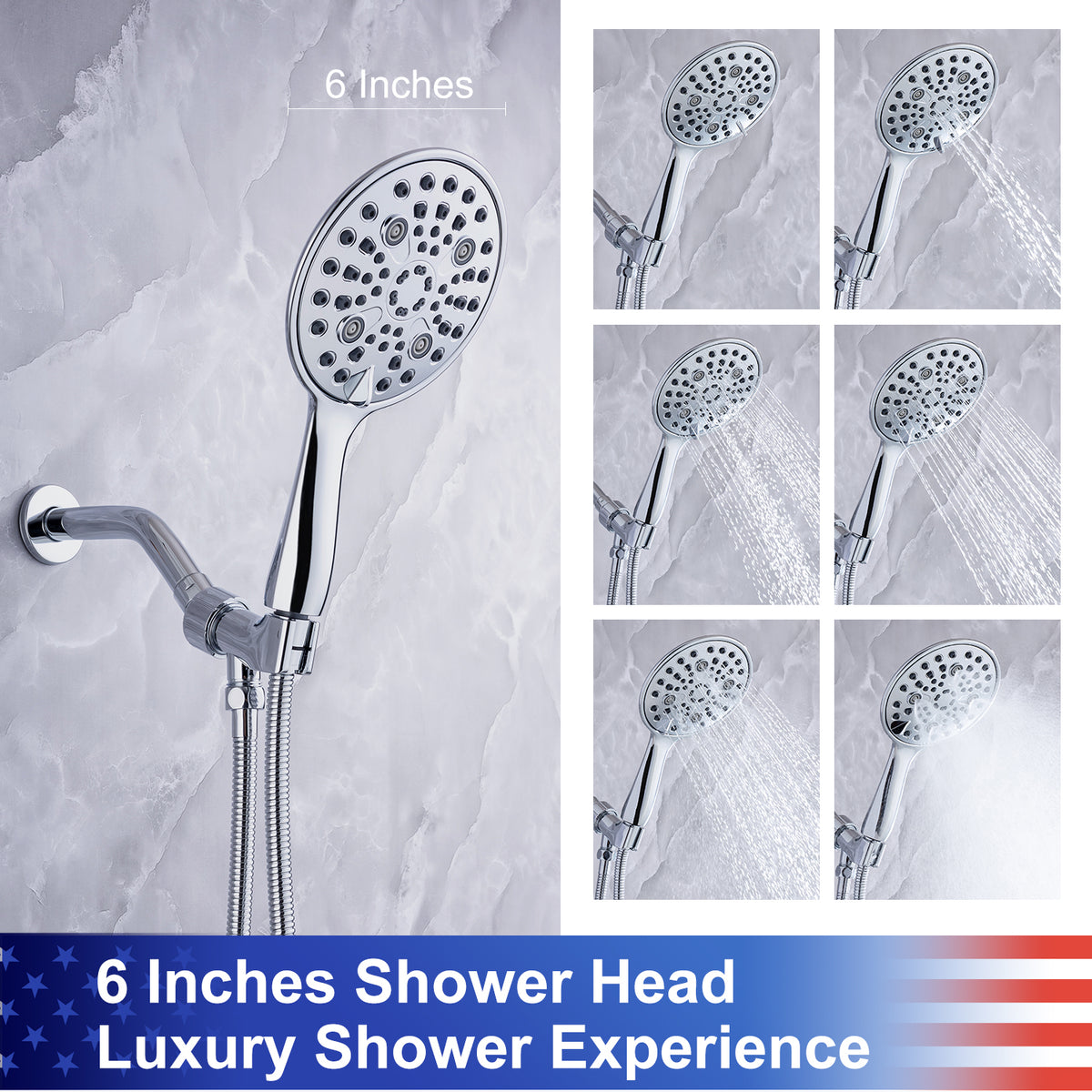 Robinet de douche avec valve brute RX92101-6