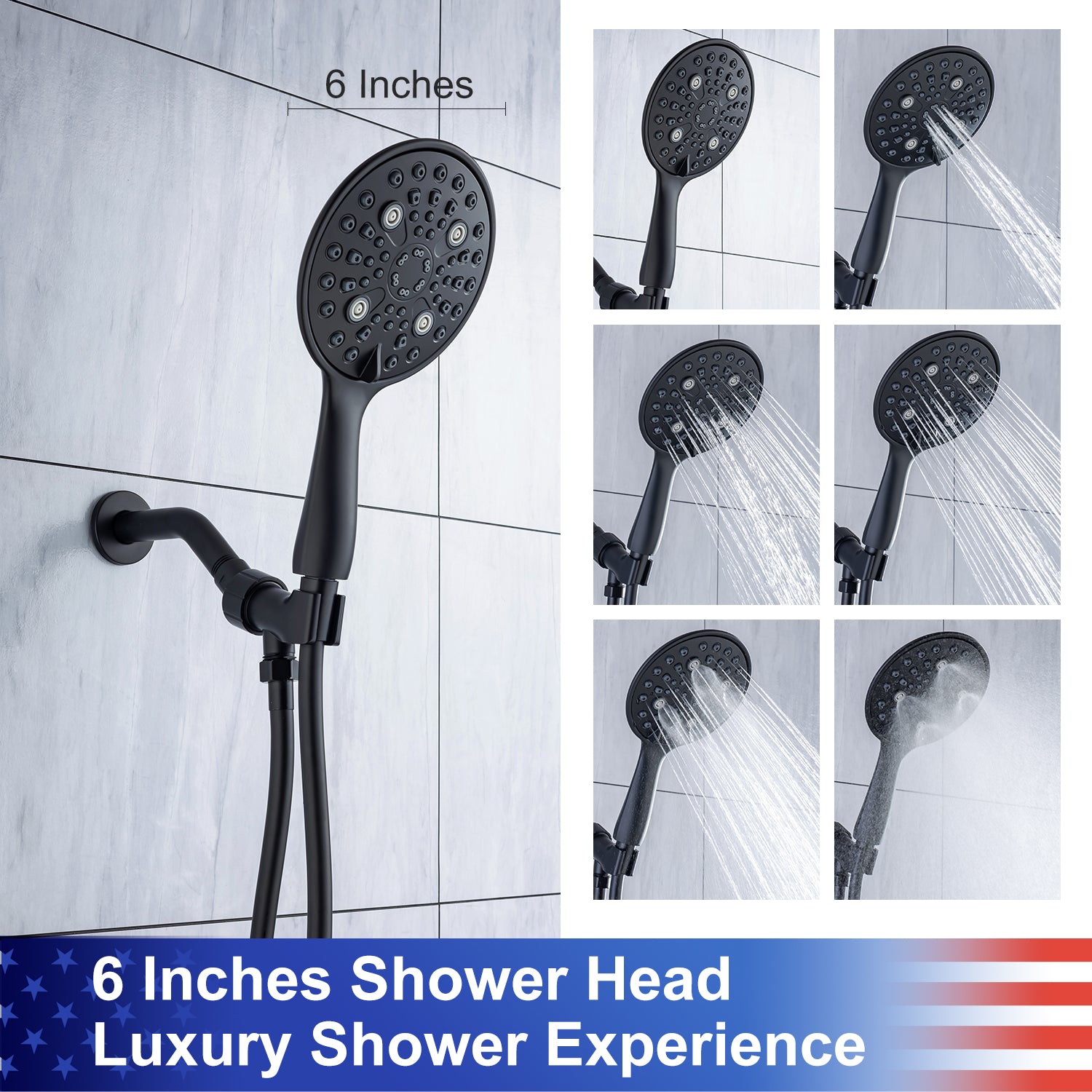 6 Inches Shower Head