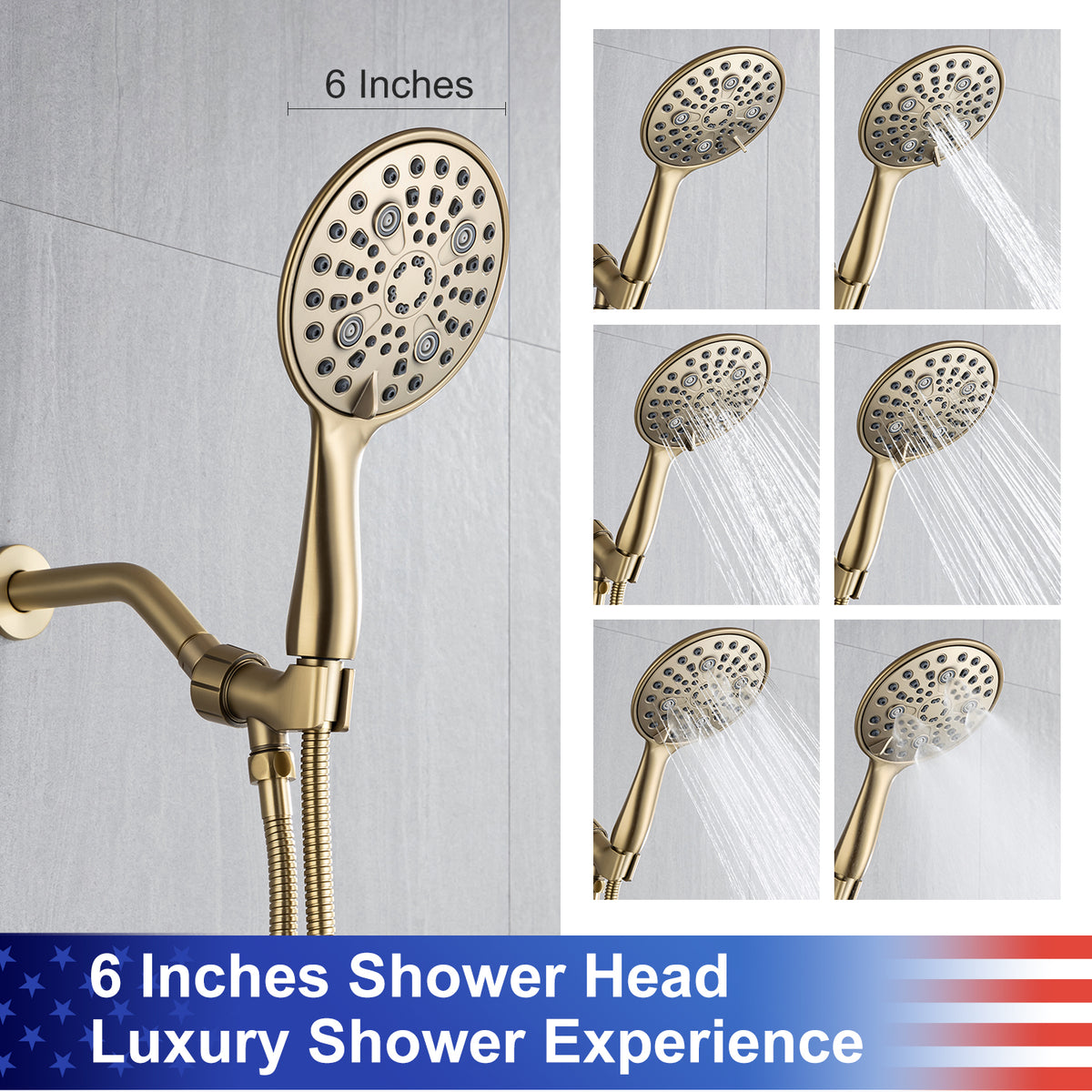 Robinet de douche avec valve brute RX92101-6