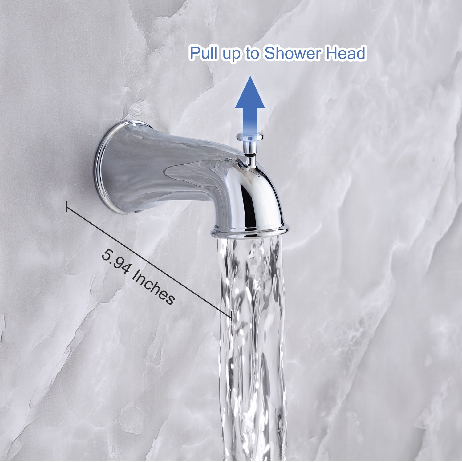 Tub and Shower System with Rough-in Valve (S92102)