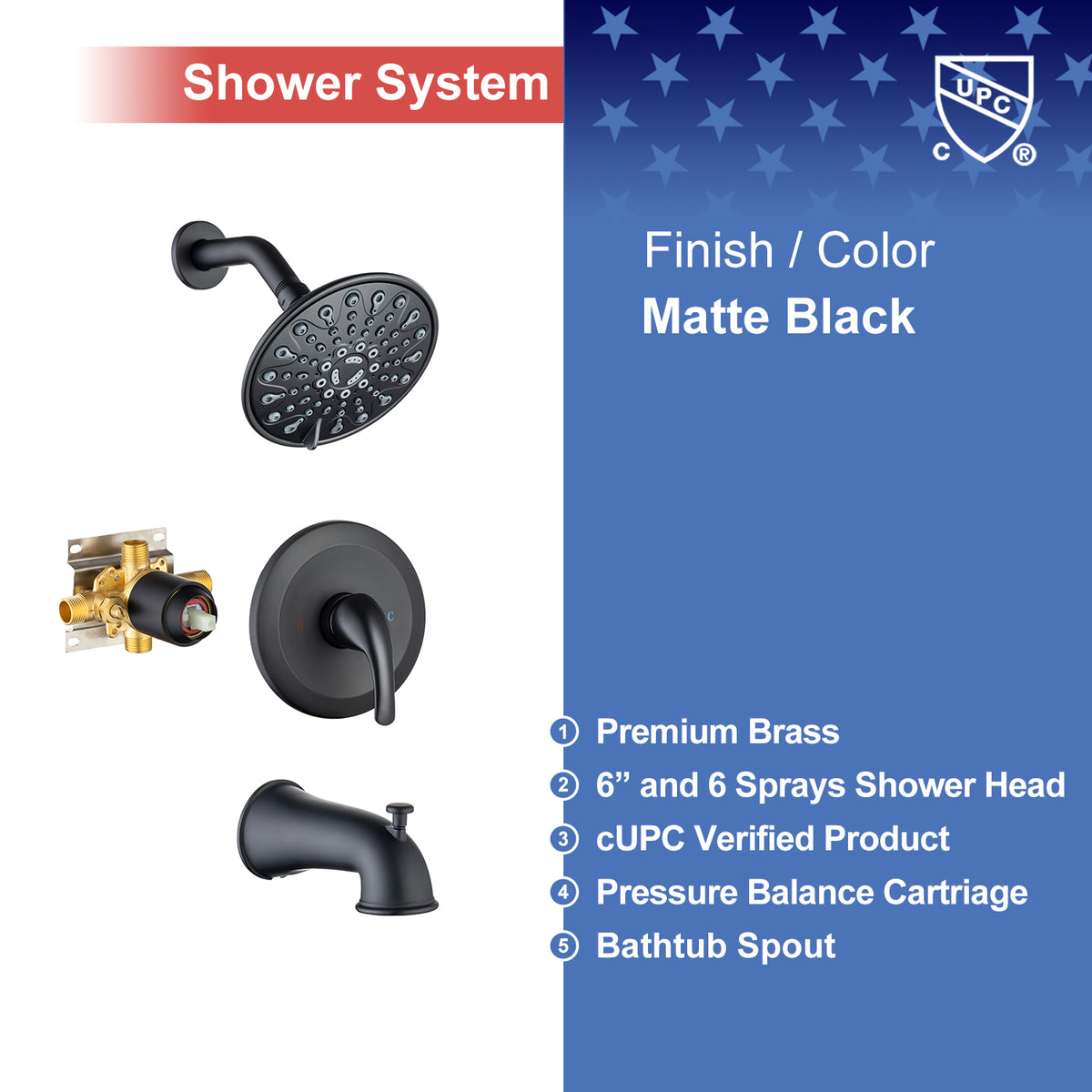 Complete Spray Shower