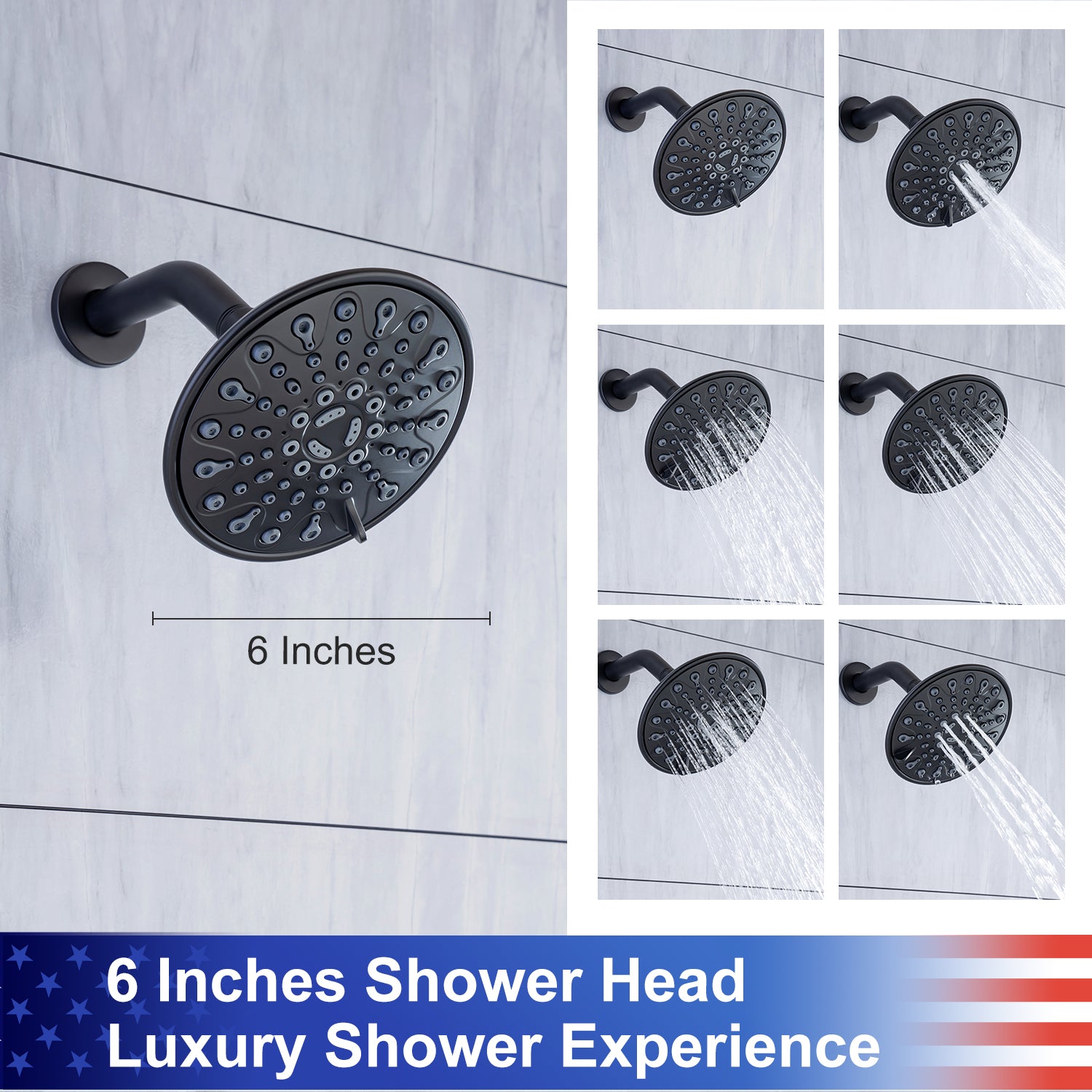 6 Inches Shower Head