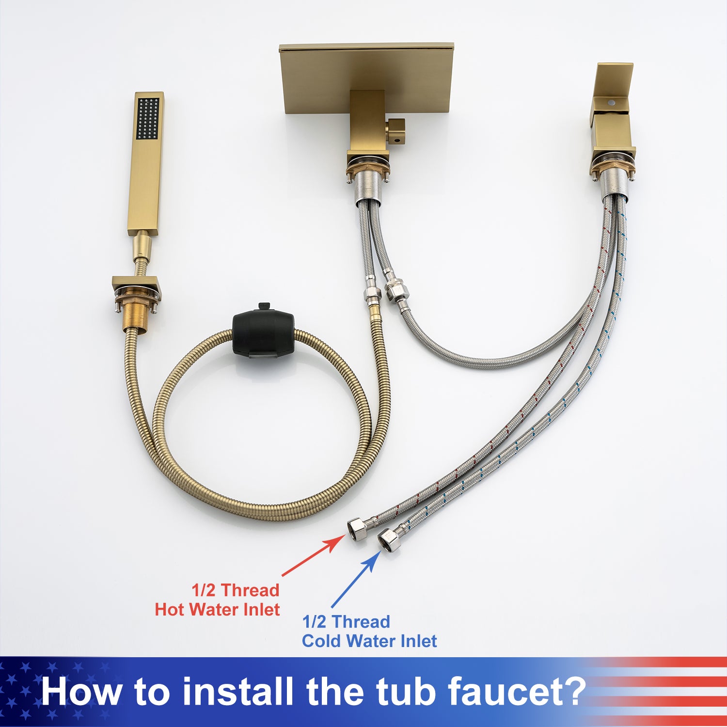 Deck Mounted Faucet Installation