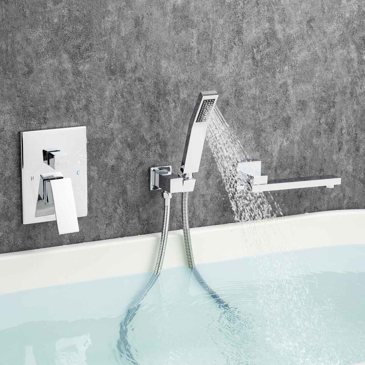 Robinet de baignoire et de douche avec valve brute RX93107