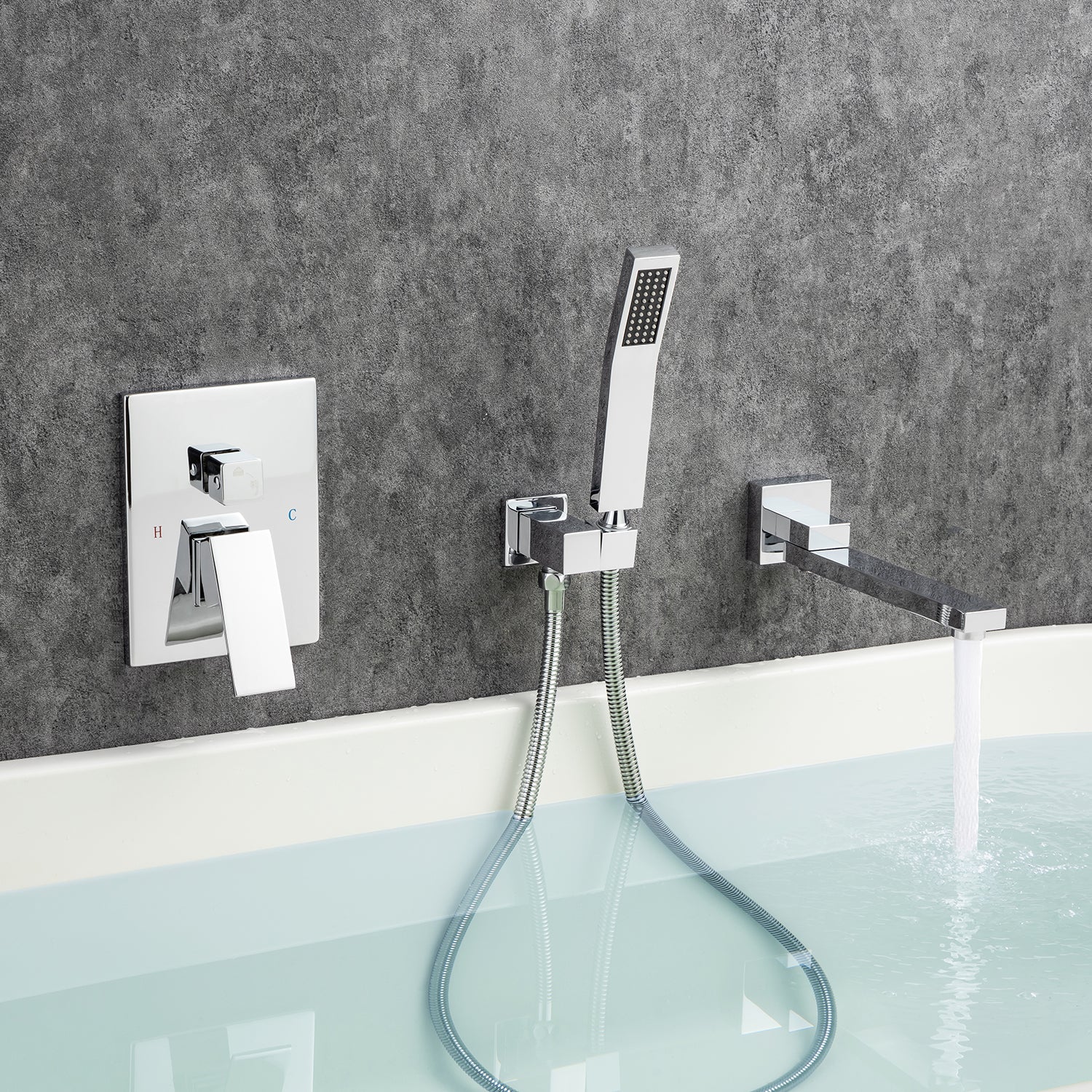 Robinet de baignoire et de douche avec valve brute RX93107