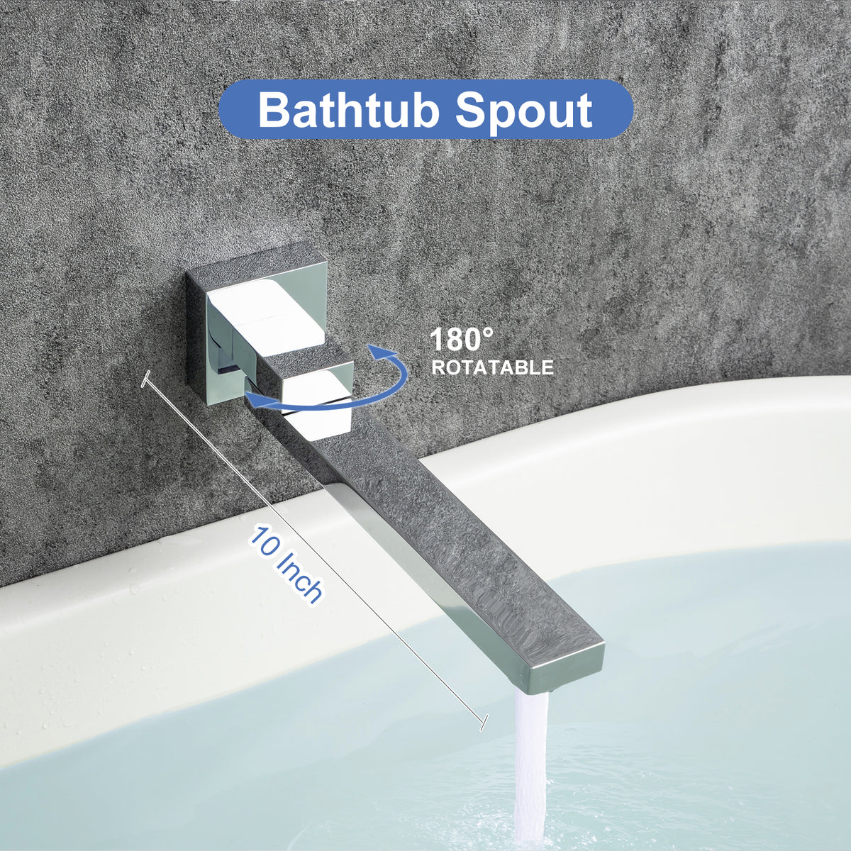 Robinet de baignoire et de douche avec valve brute RX93107