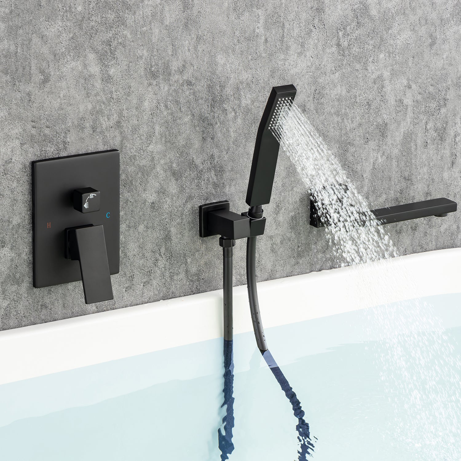Robinet de baignoire et de douche avec valve brute RX93107