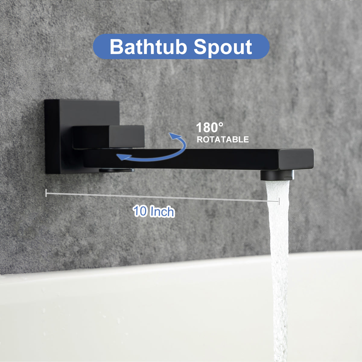 Robinet de baignoire et de douche avec valve brute RX93107