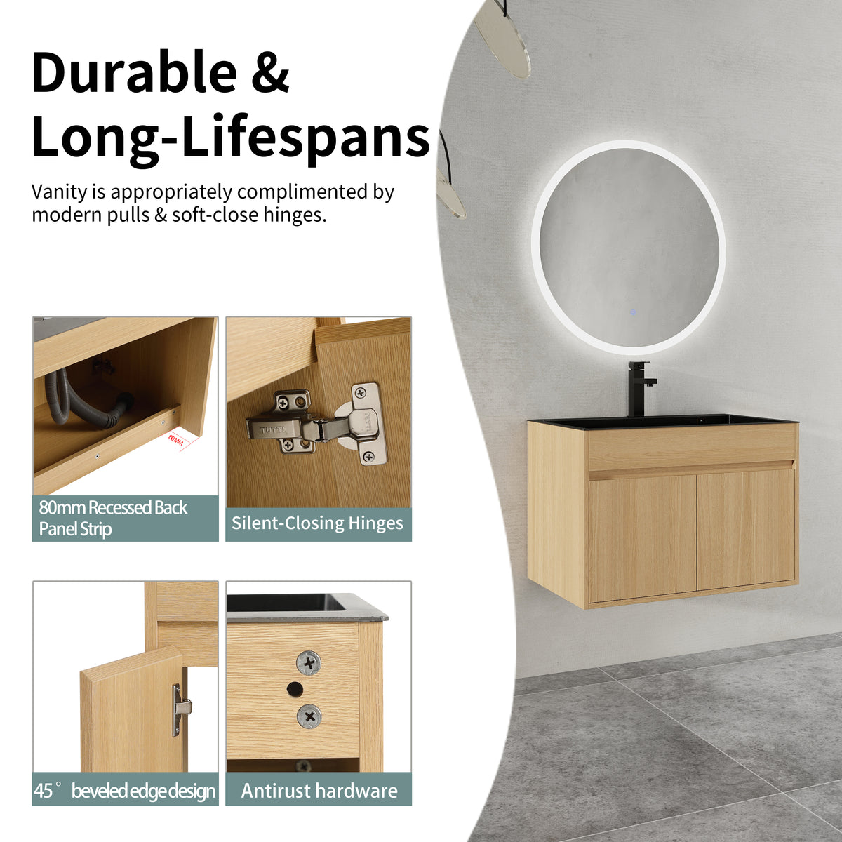 RAINLEX 39" Freestanding Utility Sink with Pull-Out Faucet in Stainless Steel