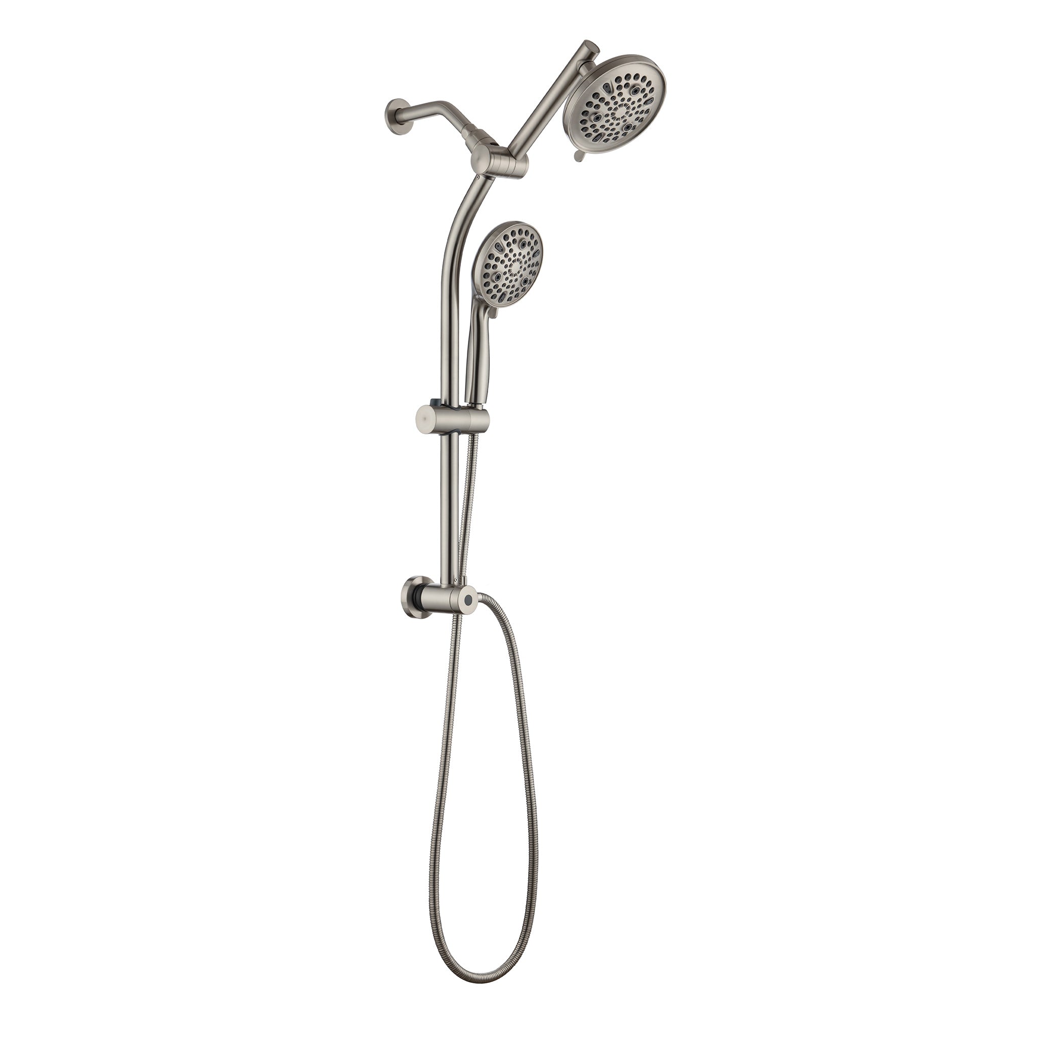Shower System with Rain Shower Head and Handheld Shower (S2007)